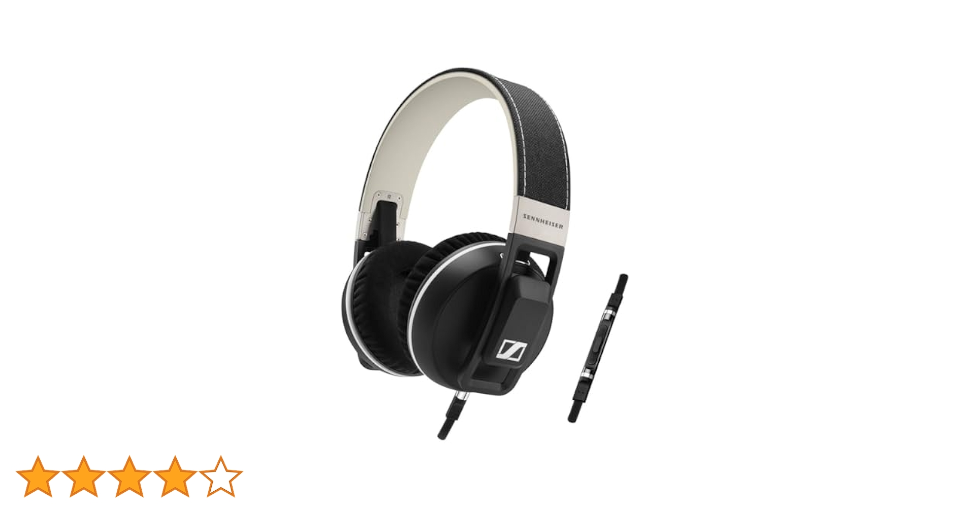 Sennheiser Urbanite XL Over-Ear Headphones, Black - 506085